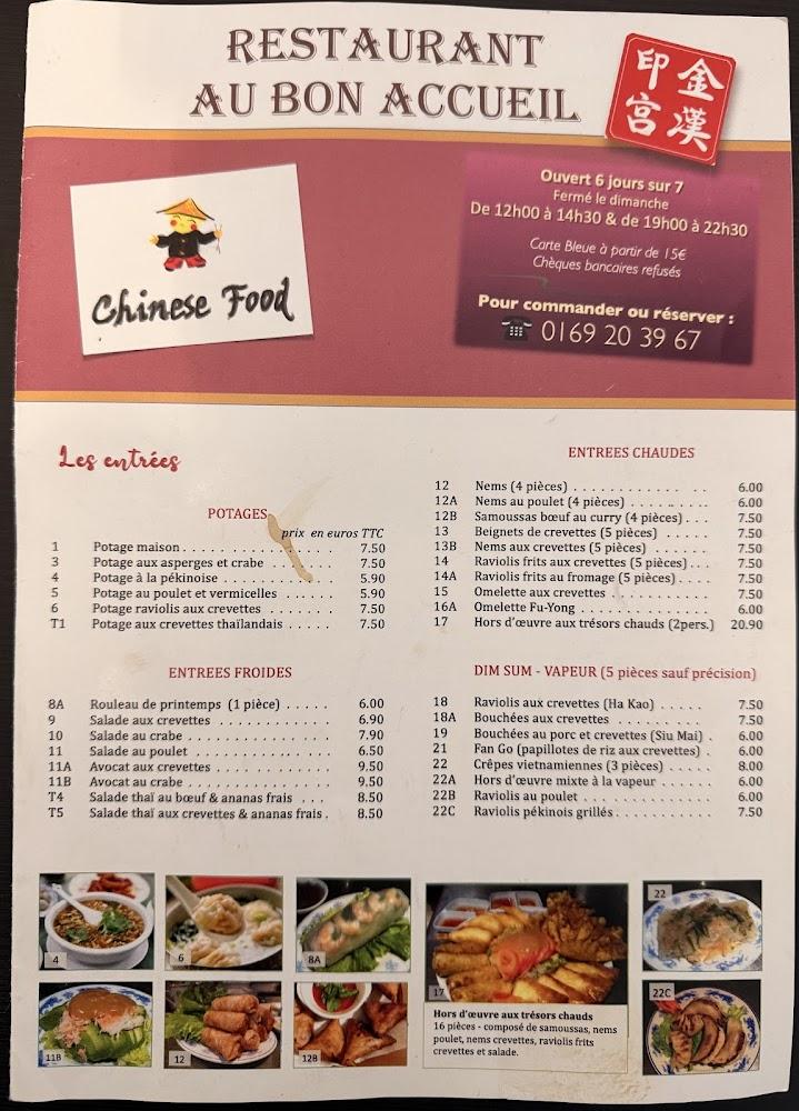 Au Bon Accueil - Menu Image 3